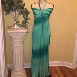 Mahina teal tie dye maxi